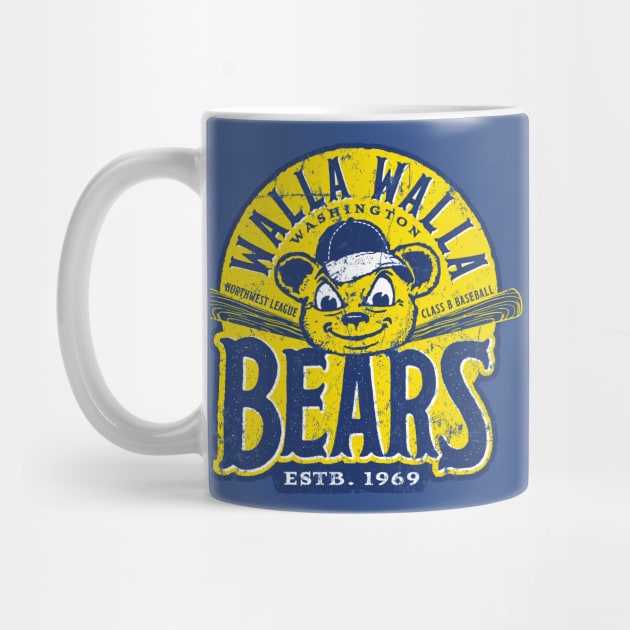 Walla Walla Bears Baseball by MindsparkCreative